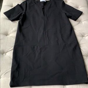 Black work dress very mod